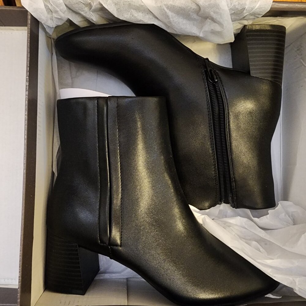 Style Co Womens Brookss Flare Booties Black Sm from Macy's - c015 - Picture 8 of 8